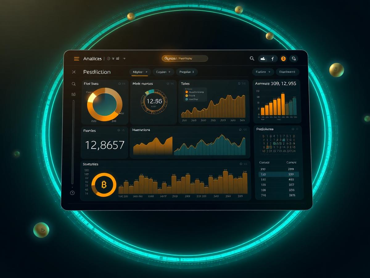Lottery Unlocked analytics dashboard with prediction charts